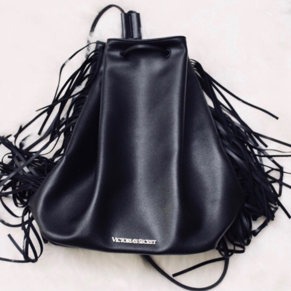NWT Victoria’s Secret Faux Leather Backpack - Picture 2 of 8